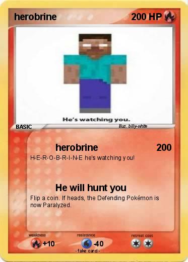 Pokemon herobrine