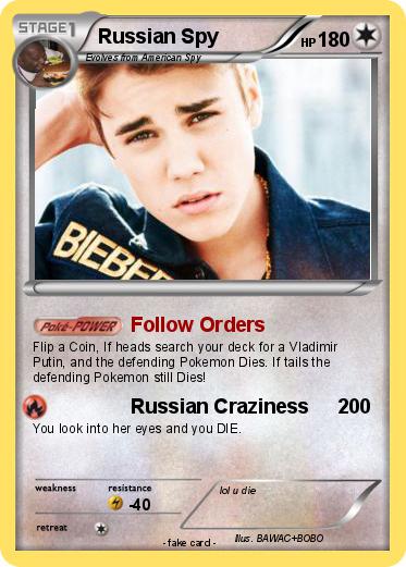 Pokemon Russian Spy