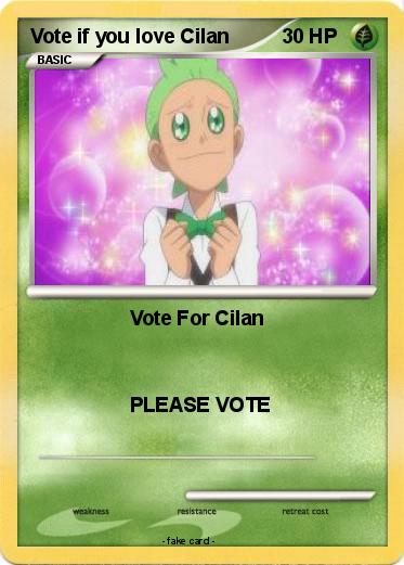 Pokemon Vote if you love Cilan