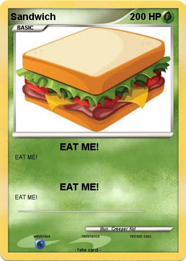 Pokemon Sandwich