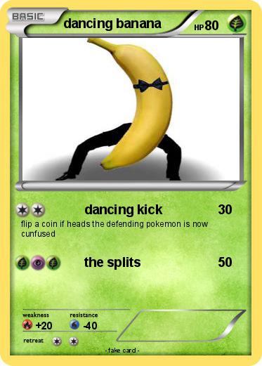 Pokemon dancing banana