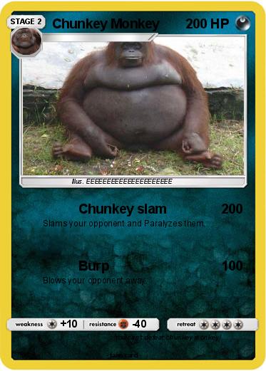 Pokemon Chunkey Monkey