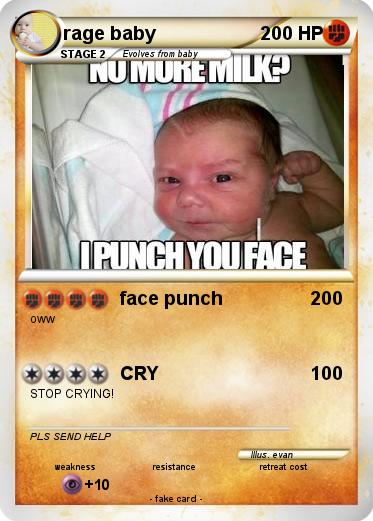 Pokemon rage baby