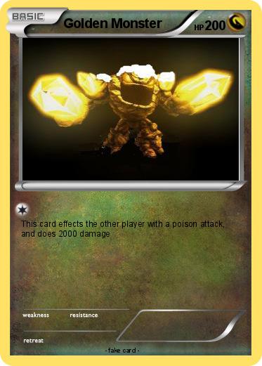 Pokemon Golden Monster