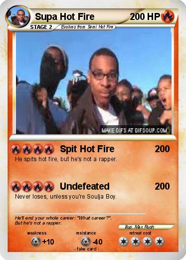 Pokemon Supa Hot Fire