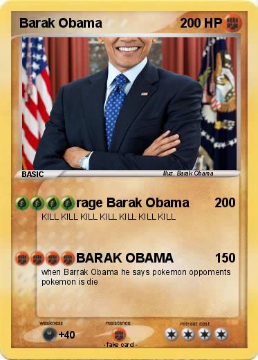 Pokemon Barak Obama