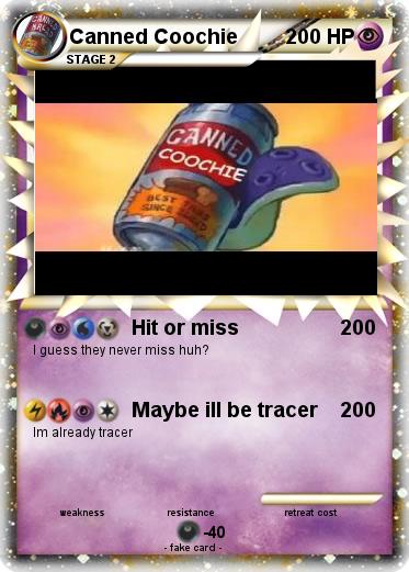 Pokemon Canned Coochie