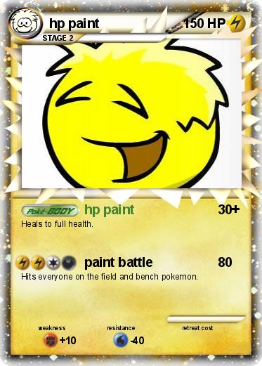 Pokemon hp paint