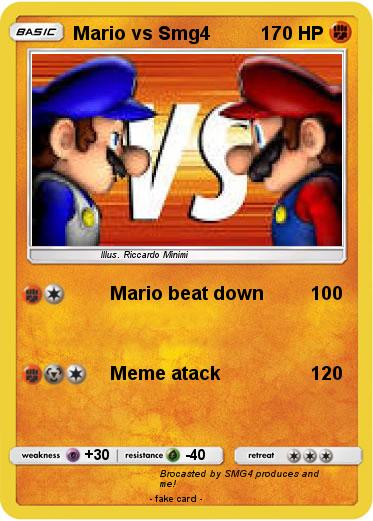 Pokemon Mario vs Smg4