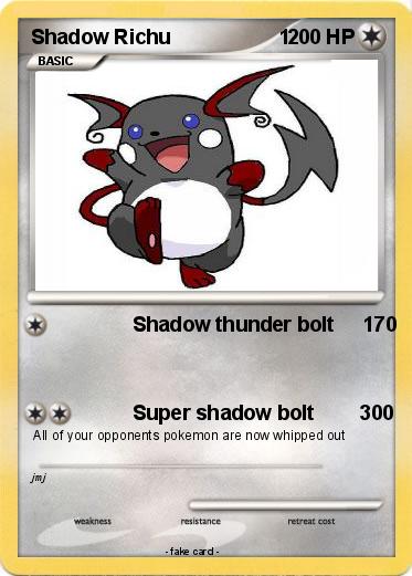 Pokemon Shadow Richu                   1