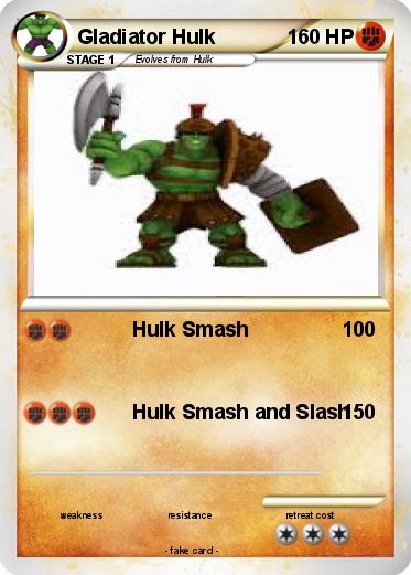 Pokemon Gladiator Hulk