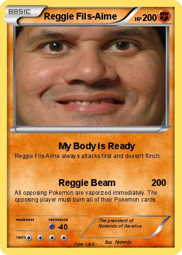Pokemon Reggie Fils-Aime