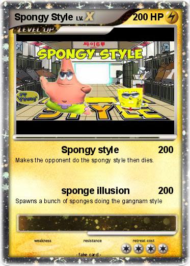 Pokemon Spongy Style