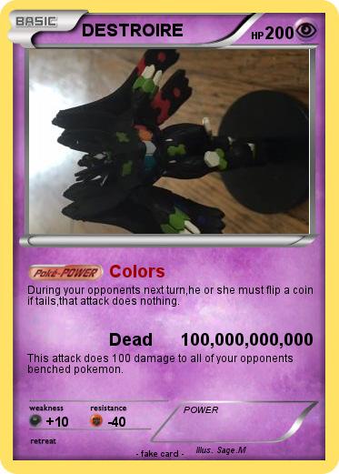 Pokemon DESTROIRE