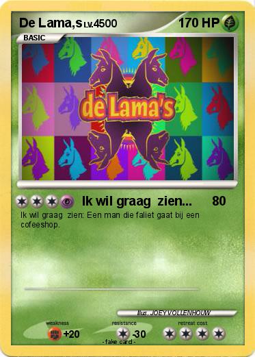 Pokemon De Lama,s