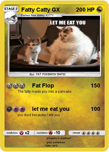 Pokemon Fatty Catty GX