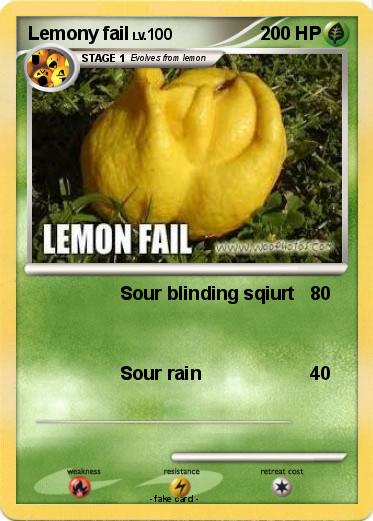 Pokemon Lemony fail