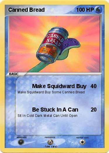 Pokemon Canned Bread