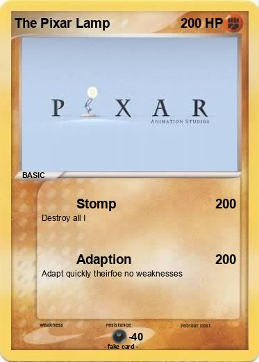 Pokemon The Pixar Lamp