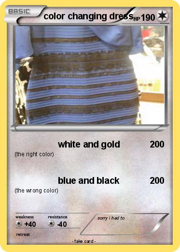 Pokemon color changing dress