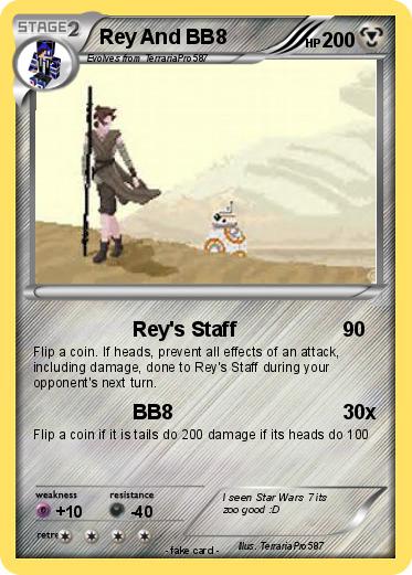Pokemon Rey And BB8