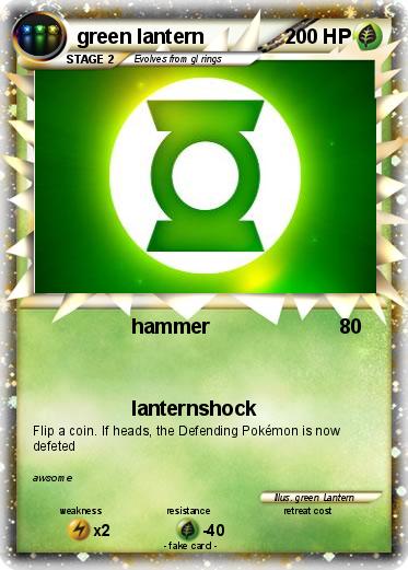 Pokemon green lantern
