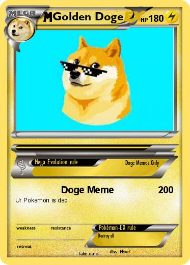 Pokemon Golden Doge