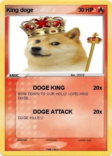 Pokemon King doge