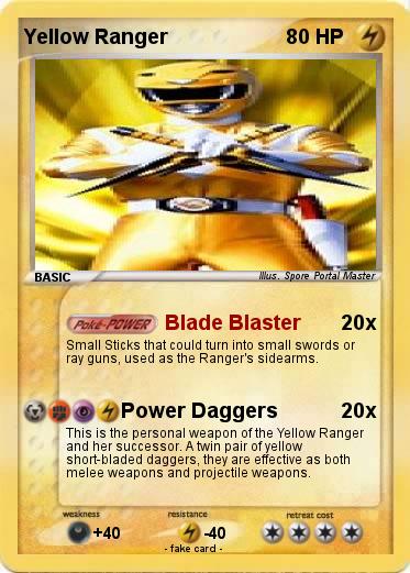 Pokemon Yellow Ranger