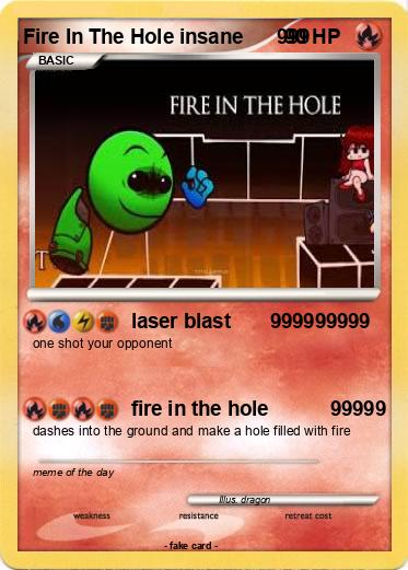 Pokemon Fire In The Hole insane      999