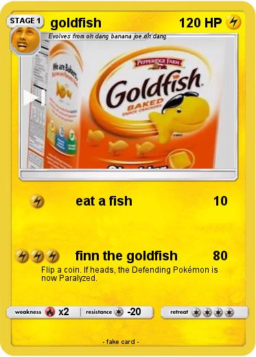 Pokemon goldfish