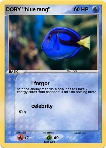Pokemon DORY "blue tang"