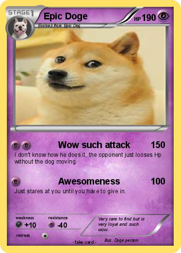 Pokemon Epic Doge