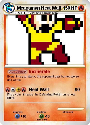 Pokemon Meagaman Heat Wall