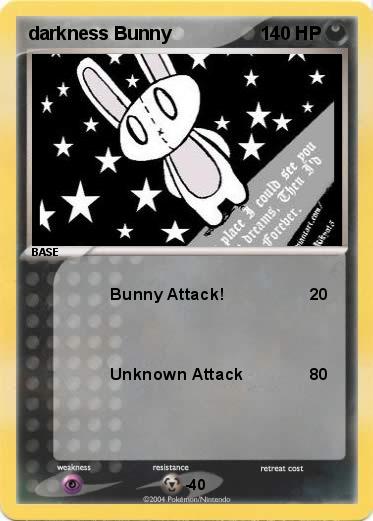 Pokemon darkness Bunny