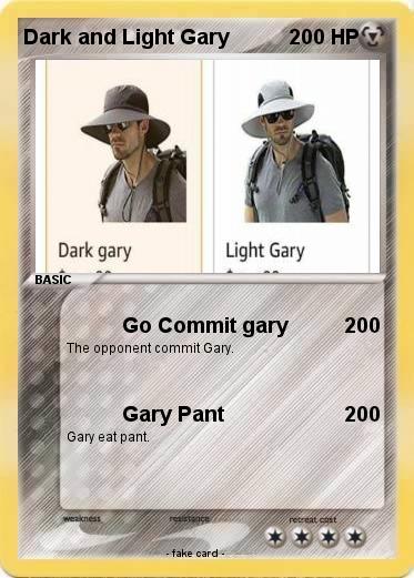 Pokemon Dark and Light Gary