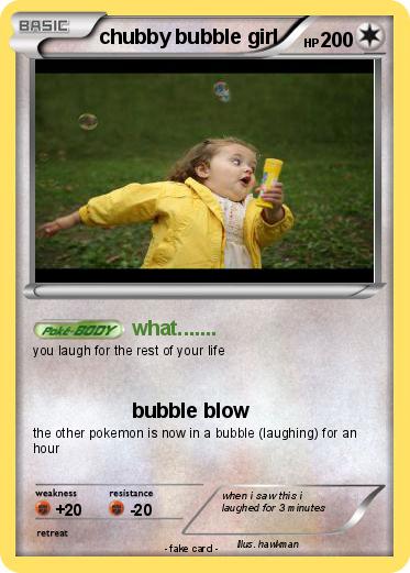 Pokemon chubby bubble girl