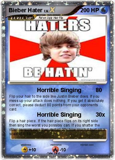 Pokemon Bieber Hater