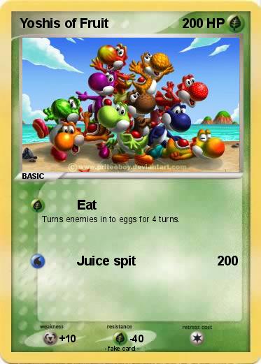 Pokemon Yoshis of Fruit