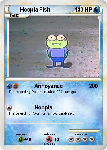 Pokemon Hoopla Fish