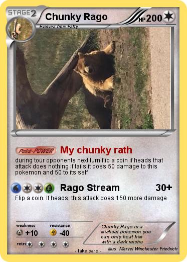 Pokemon Chunky Rago