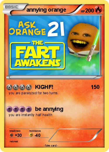Pokemon annying orange