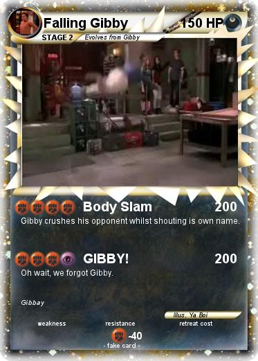 Pokemon Falling Gibby