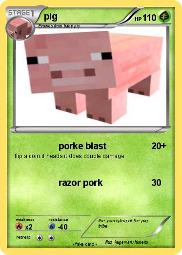 Pokemon pig
