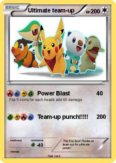 Pokemon Ultimate team-up
