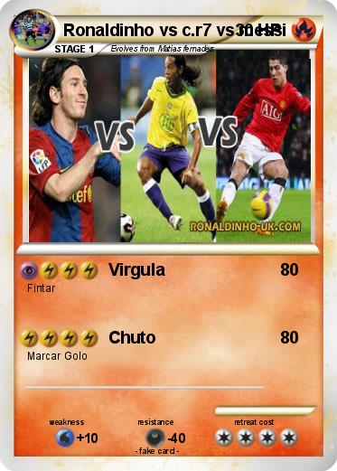 Pokemon Ronaldinho vs c.r7 vs messi