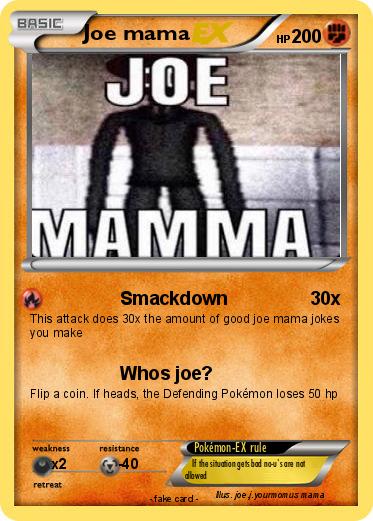 Pokemon Joe mama