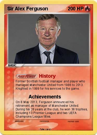 Pokemon Sir Alex Ferguson