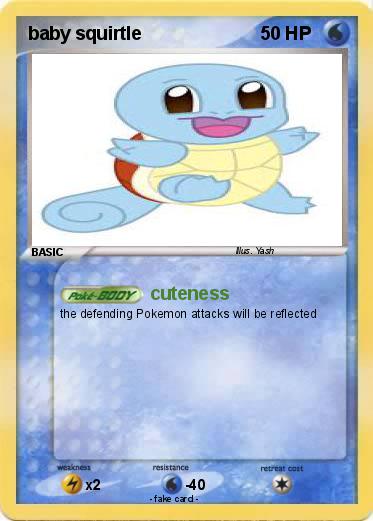Pokemon baby squirtle