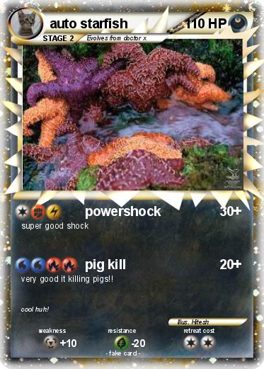 Pokemon auto starfish